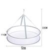 Yihang Nova cesta de roupas de camada única de alta qualidade, dobrável dupla, grande rede para pendurar roupas, estrutura corta-vento, rede para pendurar roupas, bolsa para pendurar roupas