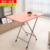 Mesa al por mayor mesa plegable mesa de comedor hogar plegable mesa cuadrada pequeña 4 personas 2 personas comedor mesa pequeña taburete simple de dormitorio