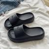 Pantuflas de Suela Gruesa para Mujer Primavera y Verano 2025 Nuevas Antideslizantes Aumentadoras de Altura Playa Marítima Suela de Plataforma Sandalias Ins para Uso Exterior