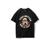 Nueva Camiseta de Verano 2026 para Hombre con Estampado de Papá Noel, Holgada, Moderna, Casual, de Manga Corta, Talla Grande, Top para Hombre
