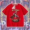 Jogo Poppy Playtime Protótipo Camisetas de Verão de Manga Curta para Meninos e Meninas Tops Infantis