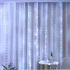 Luzes de Cortina de Fio de Cobre LED com Oito Funções, Luzes de Fio USB com Controle Remoto para Fundo, Festa, Natal, Aniversário, Decoração de Quarto e Luzes Coloridas