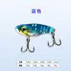 Señuelo Vib Micro Jigging para Lubina y Perca, Set de Señuelos para Lanzamiento Largo en Agua Dulce, Señuelo Metálico Cascabel