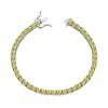 Pulsera de plata de ley S925 para mujer estilo francés serie de bodas diseño de moda versátil sentido del diseño cadena de tenis para mujer Accesorios al por mayor