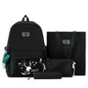 Mochila Escolar para Niñas de Secundaria Gran Capacidad Estudiantes de Primaria Estudiantes de Secundaria Estudiantes Universitarios 2024 Nueva Mochila de Nylon de Alto Valor Cromático