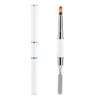 Pluma Multifuncional para Uñas de Venta Caliente Transfronteriza, Pluma de Fototerapia de Doble Punta, Empujador de Acero para Gel, Palillo para Estampado y Mezcla de Colores, Pincel para Uñas en Stock