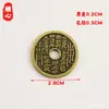 Fantasma de Montaña Gasta Monedas Bagua de Trueno Colgantes Retro Chinos Colgantes Antiguos Monedas Antiguas Agujero Cuadrado Monedas de Cobre Venta al por Mayor