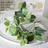 Planta de Simulação Planta Verde Planta em Vaso Material de Combinação para Parede Decoração Folha de Simulação Cola Folha de Lótus Verde Grama Artificial