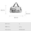 Bolsa de Viaje de Corta Distancia de Gran Capacidad Portátil Bandolera Casual para Hombre y Mujer Bolsa de Abordaje Manga Maleta con Ruedas Bolsa de Almacenamiento para Viajes