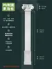 Columna romana línea PU imitación francesa columna acabado yeso columna cuadrada europea capitel fondo de pared de puerta decoración de arco