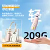Paraguas Portátil Plegable Cinco Veces Mango de Corazón Doble Uso Sol y Lluvia Paraguas Cápsula Protector Solar Pegamento Negro Anti-Ultravioleta Paraguas de Sol para Mujer En Stock