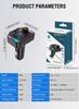 Cargador de coche con Bluetooth MP3, manos libres, música, navegación, transmisión, 5 V, 3 A, doble USB, con transmisor TIPO CFM