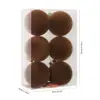 Shengyuan Nova Árvore de Natal Veludo Bola de Natal Enfeites Conjunto de Decoração de Natal Enfeites Decorativos de Natal