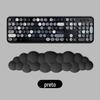 Descanso de Pulso para Teclado de Nuvem de Mesa para Escritório Mais Vendido, Descanso de Pulso para Teclado Ultra Macio Antiderrapante de Espuma de Memória para Meninas