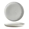 Prato de Cerâmica Branco de 8 Polegadas de Alto Acabamento para Bife Ocidental, Prato para Pratos Frios de Uso Doméstico, Louça de Prato Simples Estilo Ins