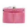 Amazon Bolsa cosmética de fieltro de 2 mm bolsa central bolsa de almacenamiento bolsa para mamá y bebé bolsa de viaje bolsa interior se puede añadir logo