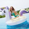 Juguete de Batalla de Agua con Chorro de Agua en Stock Transfronterizo, Flotador Inflable de Tanque de Agua, Tanque Inflable de Agua de Unicornio para Jugar en el Agua