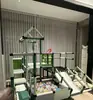 Dispositivo de Entrenamiento Sensorial Combinado Multifuncional para Niños, Escalera de Escalada para Interiores para Bebés e Infantes