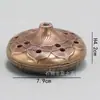 Fogão Boshan Retrô, Queimador de Incenso de Ponta de Dedo Dragão e Fênix, Queimador de Incenso Criativo Torre de Incenso, Queimador de Incenso Auspicioso, Ornamentos Zen para Casa