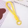 Cordón Colorido para Teléfono Móvil Cuerda Corta Anti-Pérdida Cuerda de Muñeca Hecha a Mano Cuerda de Mano Versátil Cordón para Vaso de Agua Dopamina Venta al por Mayor
