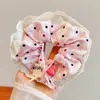 Goma de Pelo de Encaje para Niñas, Diadema Bonita para Moños, Cuerda Elástica para el Cabello, Accesorio para el Cabello para Niñas Pequeñas