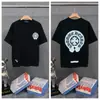 Transfronterizo. Diseño de Marca de Moda 26Ss Estampado de Letras de Herradura. Camisas Casuales de Manga Corta de Moda para Hombres, Mujeres y Parejas