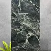 Azulejos de Piso de Pedra de Luxo Estilo Francês Preto Minimalista com Padrão de Mármore 60*120 Azulejos Cerâmicos para Hotéis e Supermercados, Azulejos Brilhantes Cor de Café
