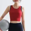 Conjunto de chaleco deportivo de alta intensidad para mujer, sujetador a prueba de impactos para correr y fitness, chaleco de yoga con espalda cruzada, nuevo modelo 2026