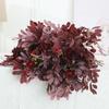 Folhas de simulação 9 ramos cacho de folha de jujuba verde planta de simulação planta verde flor de simulação casamento decoração de casa arranjo de flores em vaso