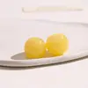 Cuentas Semisemicírculo Tridimensional Nuevas de 17 mm Accesorios de Resina de Colores Caramelo Accesorios para Pendientes y Llaveros DIY