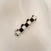 Presilha de franja simples estilo retrô com uma vibe doce e cool, presilha de cabelo com estampa de leopardo para mulheres, moderna e de alto valor, acessório de cabelo sem marca