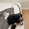 2025 Nuevo Bolso de Mano Frosted para Otoño e Invierno, Bolso de Hombro Versátil para Mujer, Bolso tipo Almohada para Viajar, Bolso Cruzado Sencillo