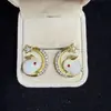 Seleção rigorosa do ano do coelho Pulseira colar brincos anel Coelho de Jade pulseira com pingente de coelho do zodíaco brincos atacado