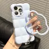 Adecuado para iPhone 18, funda de teléfono de nube multicolor, anillo de nube Apple 17 Pro Max, funda protectora anticaídas