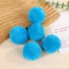 Em estoque 4cm Bola de Caxemira Cor de Mirtilo Bola de Pelo Colorida Grande Acessórios de Natal DIY Bola de Pelúcia Roupas Sapatos Chapéus Acessórios