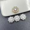 14K Zircônio T-Colorido Conservador Diamante Completo 15mm Floco Espaçadores Multi-Furo Contas Cilíndricas Pulseira de Cristal Colar Joias Artesanais com Contas