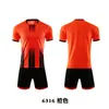 Conjunto de Uniforme de Fútbol de Verano Delgado para Niños Estampado de Manga Corta para Correr Deportes Secado Rápido Transpirable Maillot Venta al por Mayor