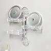 Jabonera con Ventosa sin Perforaciones para Montar en la Pared para Baño, Jabonera Giratoria para Baño, Caja de Drenaje para el Hogar, Jabonera