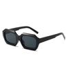 Comercio Exterior Transfronterizo Moda Europea y Americana Gafas de Sol Poligonales Gafas de Sol Coloridas Estilo Callejero de Celebridad Gafas del Mismo Estilo que las Celebridades
