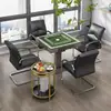 Mesa de Mahjong mesa de té sala de ajedrez y cartas casa de té cibercafé mesa auxiliar cenicero mesa pequeña de té soporte para té mesa de esquina mesa redonda pequeña