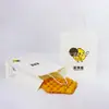 Sacolas de Papel Kraft, Sacolas de Tecido de Papel, Sacolas de Presente Personalizáveis, Sacolas Pequenas para Embalagem de Pão, Sacolas de Embalagem Portáteis para Levar (Bolo, Leite com Chá)