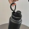 Botella de Agua Deportiva Portátil de Gran Capacidad Más Vendida Transfronteriza, Termo Portátil para Viajes al Aire Libre Montaje en Coche, Botella Espacial de Acero Inoxidable