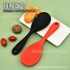 Colher de Arroz de Silicone Resistente a Altas Temperaturas Colher de Arroz de Silicone Integrada Doméstica Sem Lesão Colher Interna Colher de Arroz Pá de Arroz Utensílios de Cozinha de Silicone