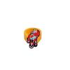 Anillo de Dibujos Animados Transfronterizo Pvc Pegamento Suave Ecológico Acero para Niños Coche Transformador Robot Parche Anillo Decorativo Pequeño