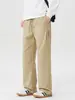 Ropa para Hombre Fengshe / Pantalones Casuales para Hombre 2026 Primavera y Otoño Nuevos Pantalones Largos Rectos Sueltos Pantalones de Chándal de Pierna Ancha con Caída Deportiva