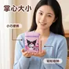 Popular Bolsa para Teléfono Móvil Kuromi Estampada para Mujer, Monedero con Cremallera de Dibujos Animados Lindo, Bolsa de Almacenamiento Portátil para Estudiantes, Bolso Cruzado