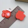 Acessórios de Resina de Natal Papai Noel Meias Flocos de Neve Pulseira Colar Chaveiro Pingente Acessórios de Joias DIY