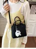 Bolso Cruzado Versátil Estilo Ins para Mujer 2026 Nuevo de Moda Tendencia Versión Coreana Bolso de Mano Cuadrado Pequeño con Acabado de Alta Gama