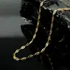 Collar de Plata 925 Estilo Coreano Minimalista Nicho Cadena de Nariz de Cerdo para Mujer, Cadena de Suéter de Lujo Ligero Gama Alta Accesorio Versátil Elegante