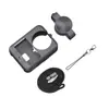 Adecuado para Dji Osmo 360 Protección de Lente Cubierta de Silicona Cámara Deportiva Panorámica Anti-Caída Cubierta de Silicona para Lente Accesorios